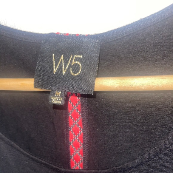 W5 Black sleeveless top - Picture 3 of 3
